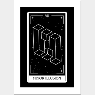 Minor Illusion Dnd 5e Spells Tarot Card Dungeons and Dragons Gift Posters and Art